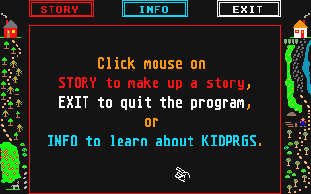Kidstory atari screenshot